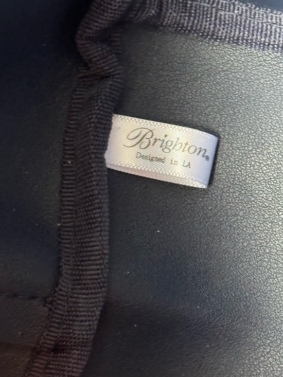 Brighton Navy Tote with Red and White Heart Straps - Picture 7 of 8